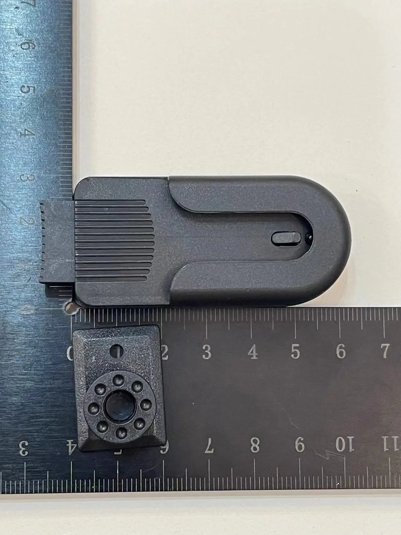 Sheath Clasp Hook Plastic Buckle Belt Clips Holster Rotate 55x23mm universal Swivel Belt Clip Holder 2