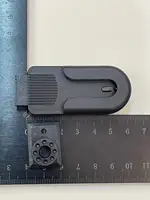 Sheath Clasp Hook Plastic Buckle Belt Clips Holster Rotate 55x23mm universal Swivel Belt Clip Holder 2