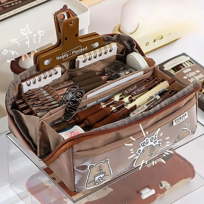 Pencil case 10-tier high-capacity for children