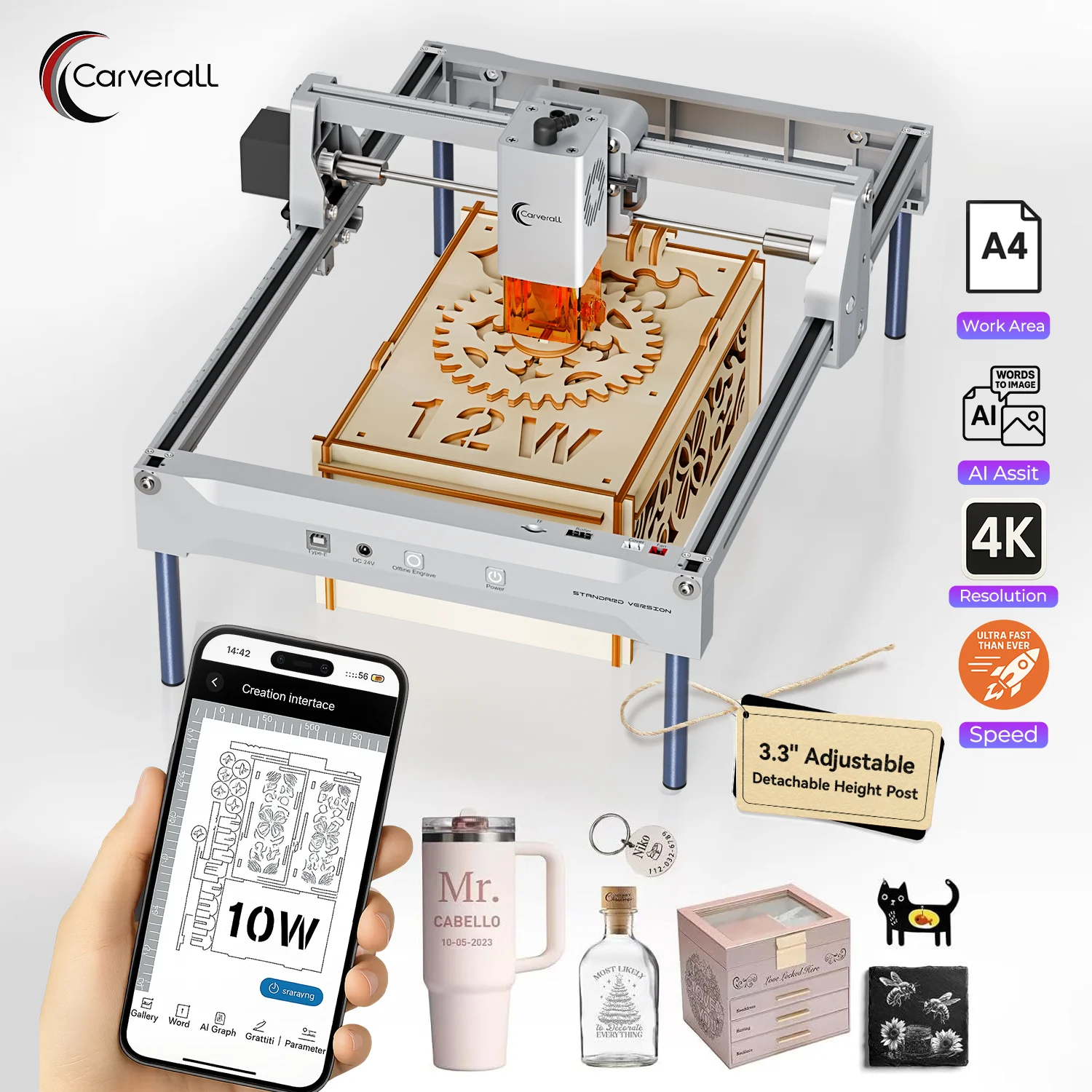Carverall K15Pro Engraver 3
