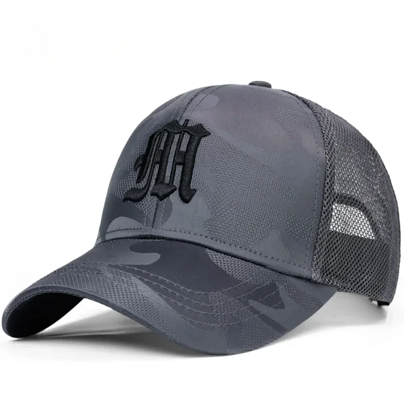 Big Head Man Large Size Mesh Baseball Cap Men Summer  Mesh Breathable Outdoors  Sport Caps Dad Oversize Trucker Cap 60cm 62cm