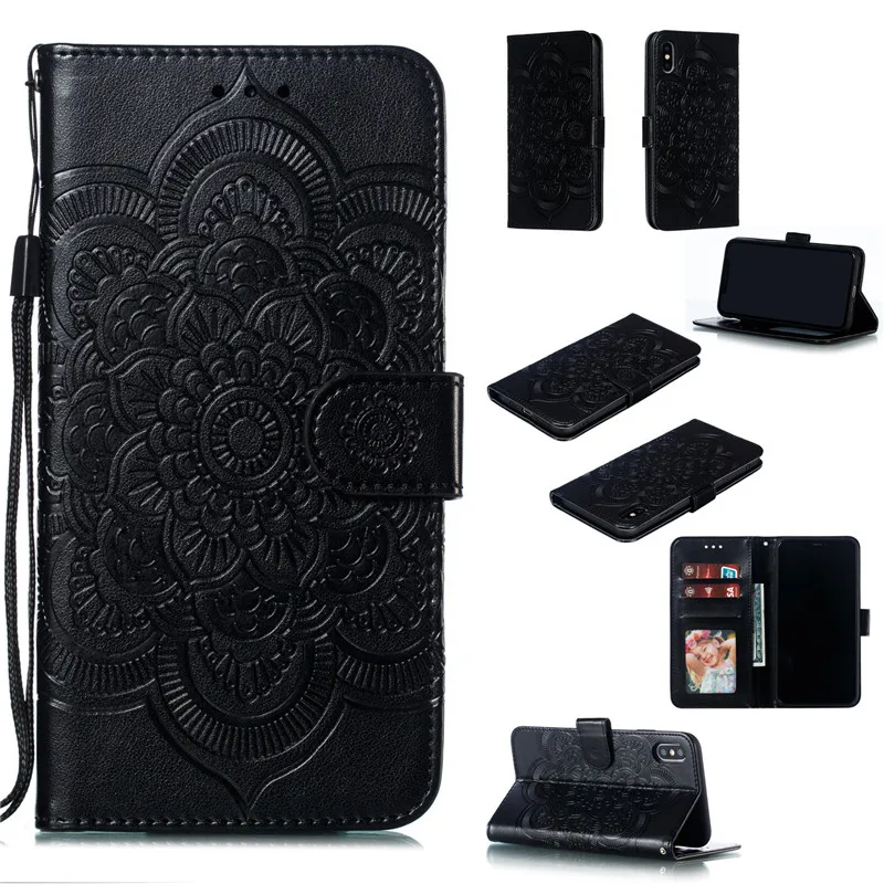 Premium Flip Leather Phone Case Cover