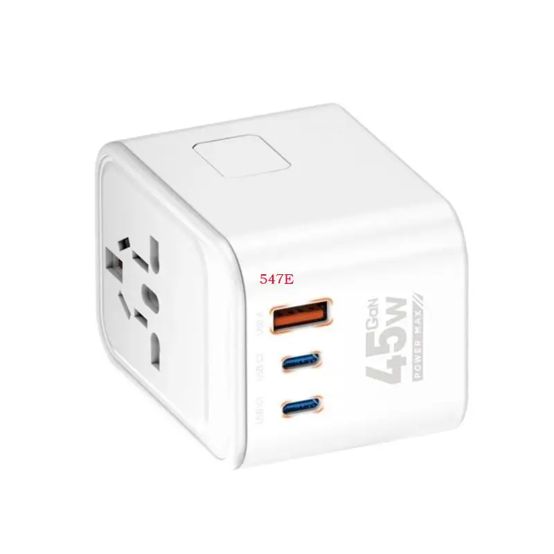 547E 다중 지역 45W 65W 랩톱 및 모바일 장치 용 USB 포트와의 이동 충전