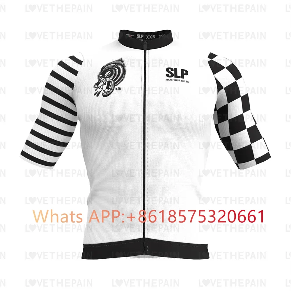 SLOPLINE Men Cycling Jersey SLp Top Cycling Racing Bike Shirts Clothes Maillot Summer MTB Ropa Ciclismo Uniform Kit