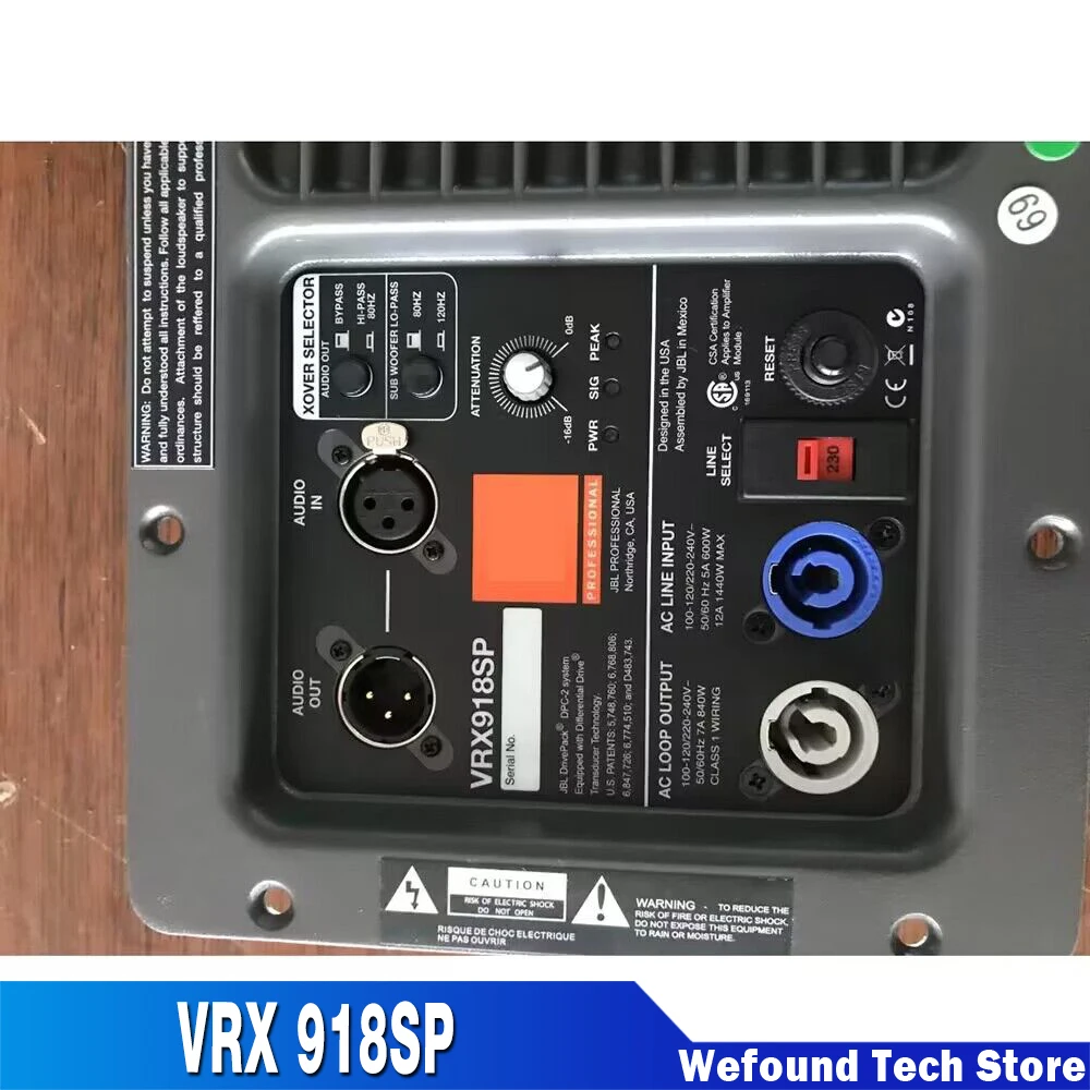 VRX 918SP Active Speaker Power Amplifier Module For JBL VRX918SP
