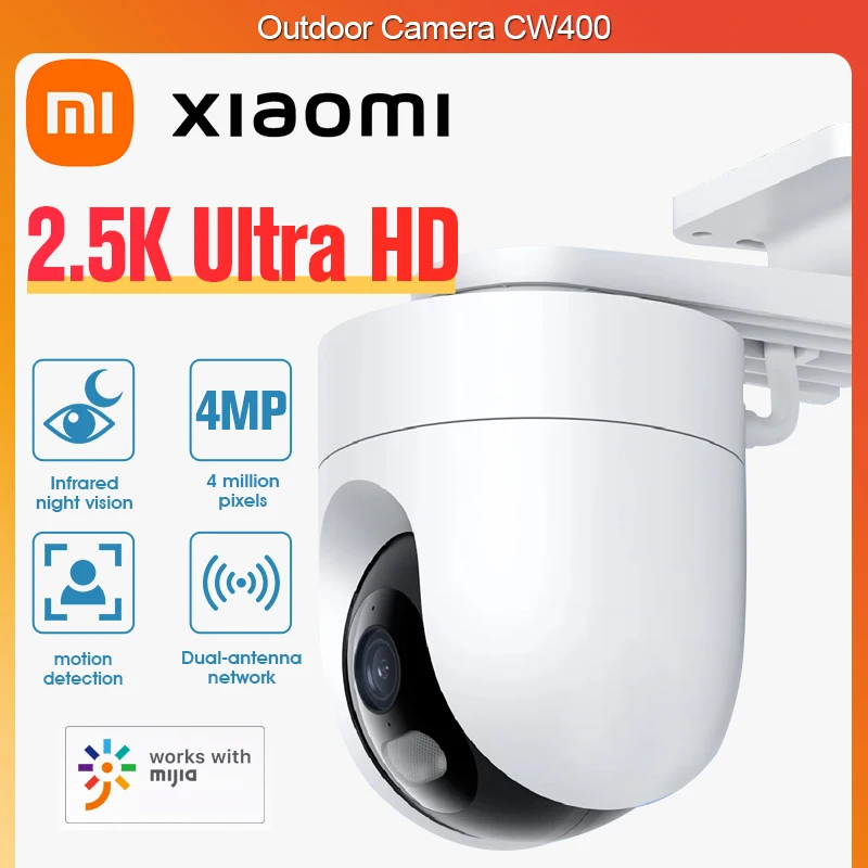 Xiaomi-Mi-Home-Smart-Outdoor-WiFi-Surveillance-Camera-CW400-Security ...