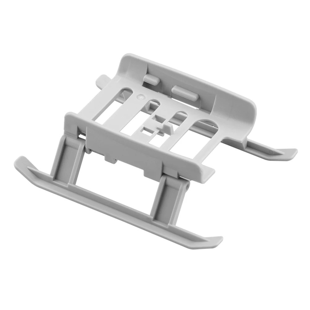 Trépied pliable pour drone Mavic Mini, plié et rangé dans un étui, vue macro du mécanisme