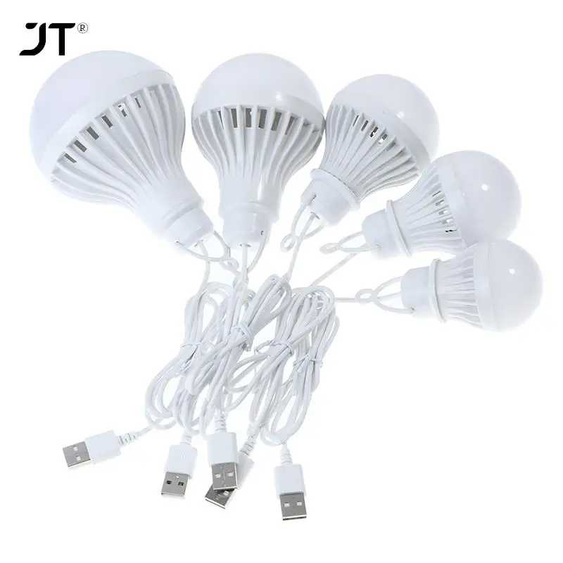 휴대용 캠핑 램프 미니 전구 LED USB 전원, 3W 7W 9W 12W
