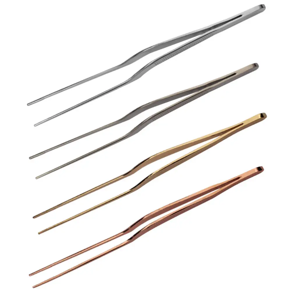 1Pcs Stainless Steel Medical Tweezers Professional Ear Cleaner Care Ear-Pick Tool Top Quality Bending Tools Cleaning Earwax Pick 5