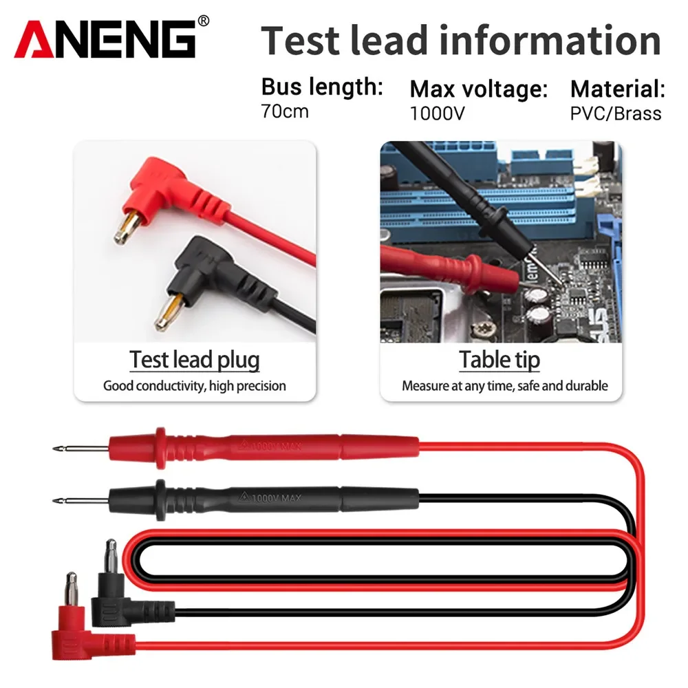 Digital Multimeter Multimeter Tester ANENG DT9205A Digital True RMS Professional Multimeter for AC/DC Current Tester