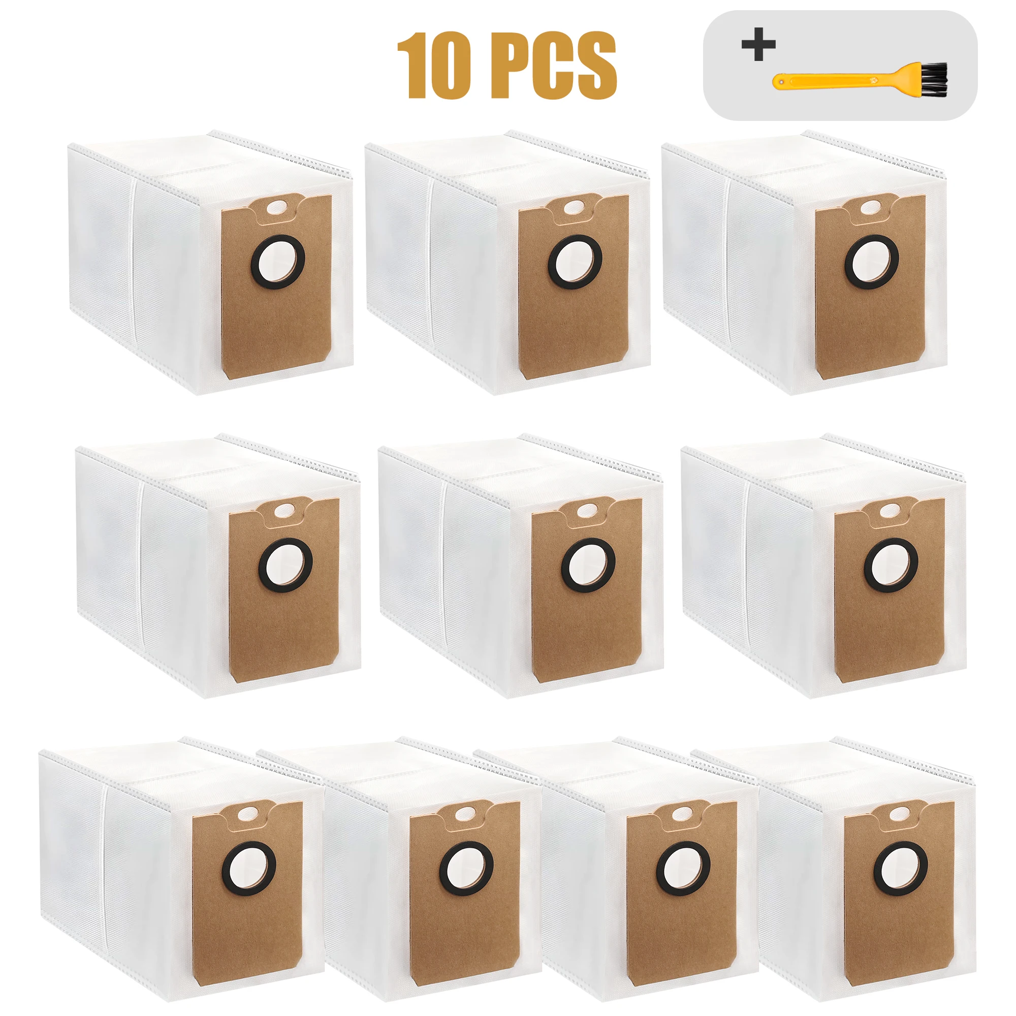 Vacuum Cleaner Bags Accessories 3L Large Capacity For Conga 2299/2499/7490/8290