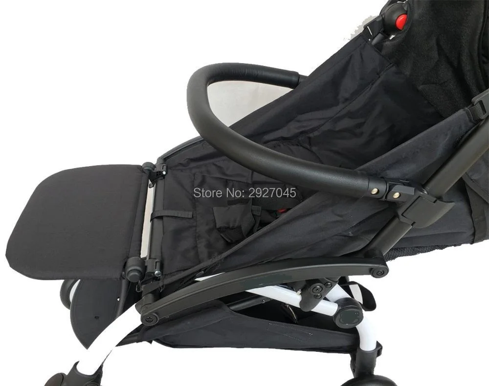 MomTan® Baby Stroller Accessories Armrest PU Leather Bumper Bar