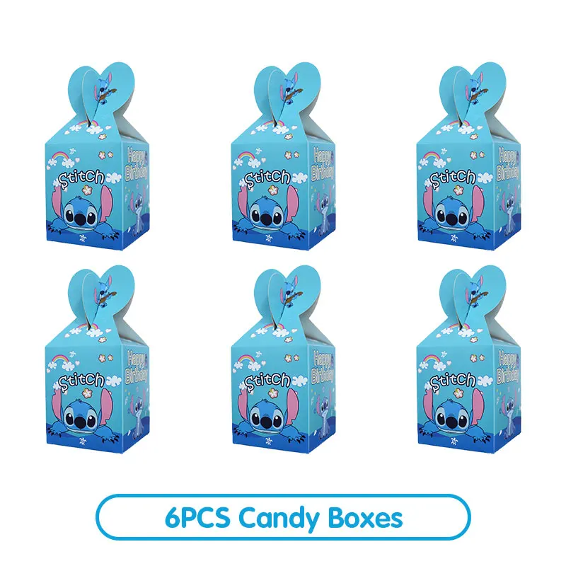 6Pcs Candy Box