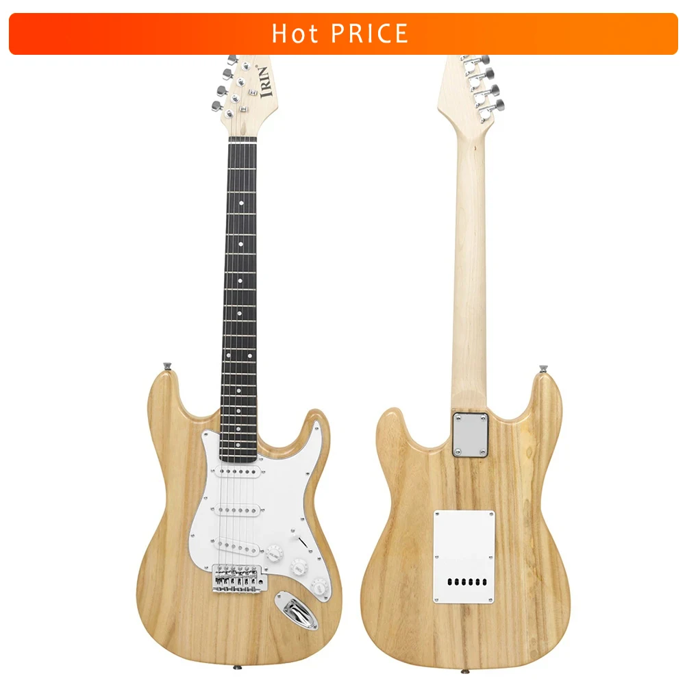 IRIN 39 Inch Electric Guitar 6 Strings Basswood Body Maple