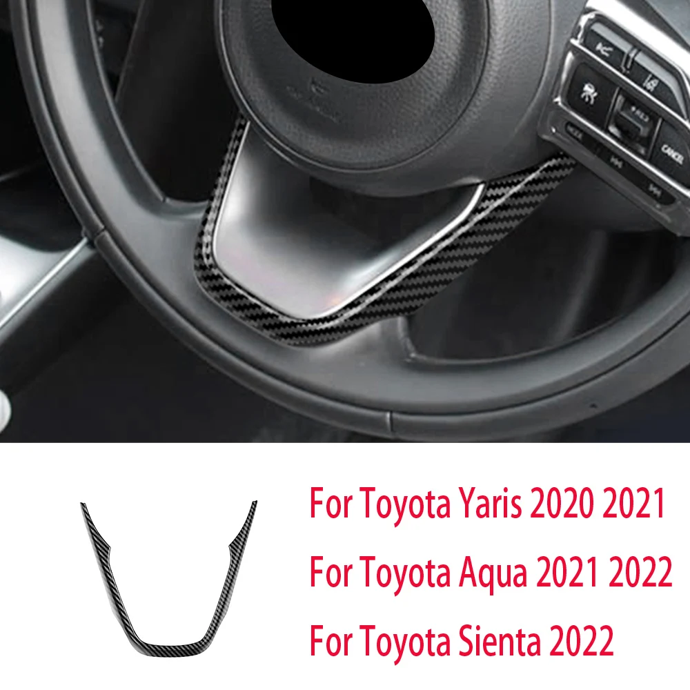 1 Pièce Voiture Caches De Volant Pour Toyota Yaris Models,Housse De Volant De Voiture Universelle 38CM,Couvre Volant Voiture - Auto