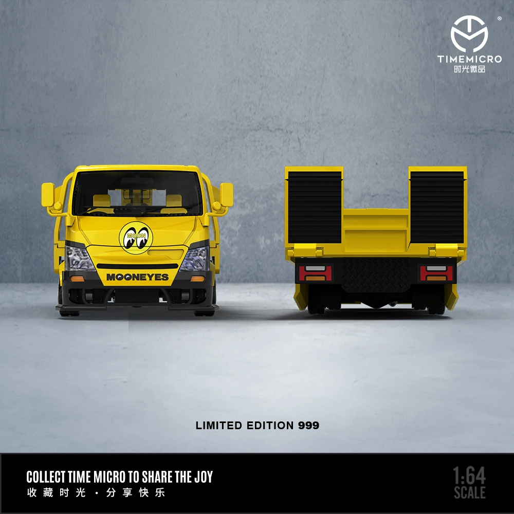 1/64 timemicro 日野 H300 積載車　ビートル　mooneyes Amazon.co.jp: 1/64 timemicro 日野 H300 flatbed transport