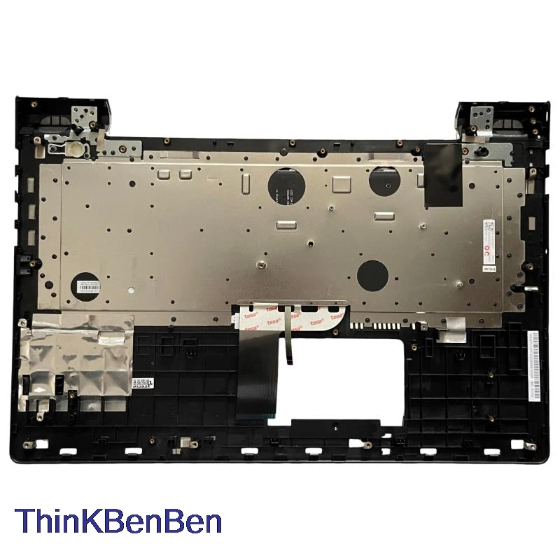 Inglês Teclado de Prata Upper Case Palmrest Shell Capa para Lenovo Ideapad 700 17 17isk 5cb0k93616 us - Imagem 2