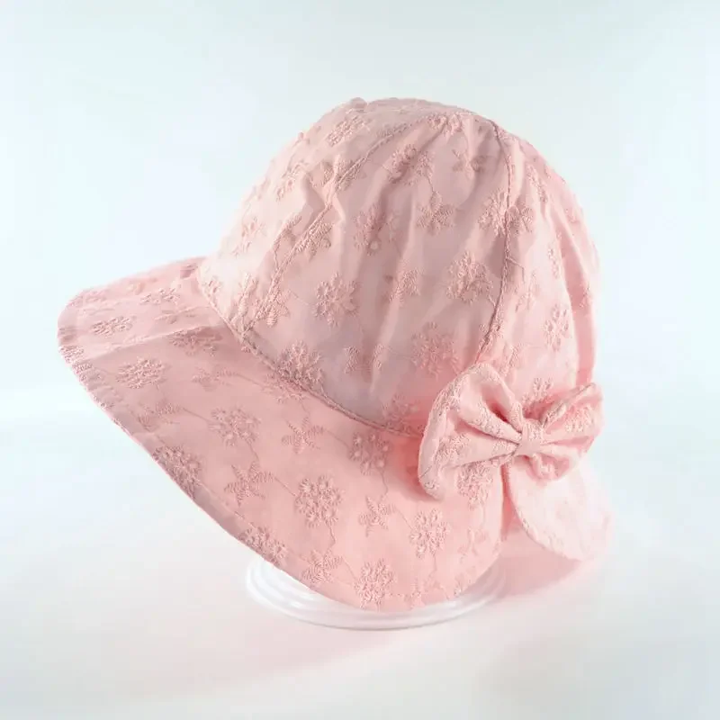 Baby Girls Hat Fisherman Hat Sun Hat Kids Sun Caps Toddler Sunscreen Cap