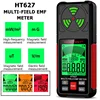 HT627 EMF Meter Professional Electromagnetic Field Radiation Detector Handheld Radio Frequency Warn Meter 3-Colors Backlight 1