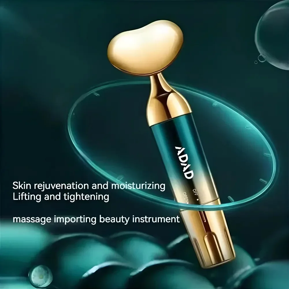 Electric Facial Massager – Ultrasonic Vibration Beauty Device for Lifting, Firming Skin & Eye Care, Portable Home Use 4