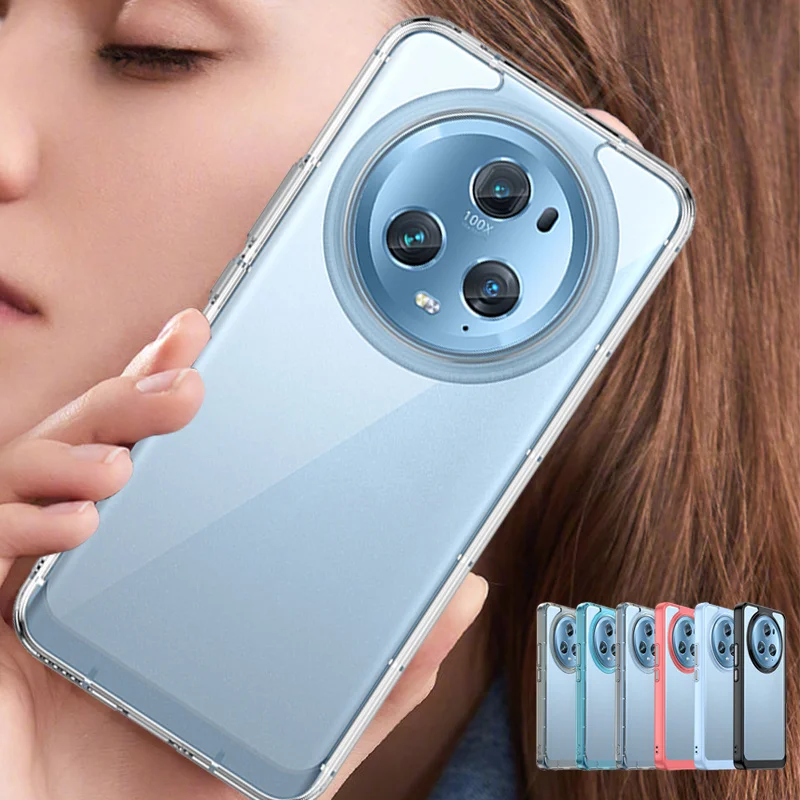 Per Honor Magic 5 Pro Custodia Cover Huawei Honor Magic 5 Pro Capas Nuovo Colore Antiurto Trasparente Trasparente Trasparente Fundas Honor Magic 5 Pro