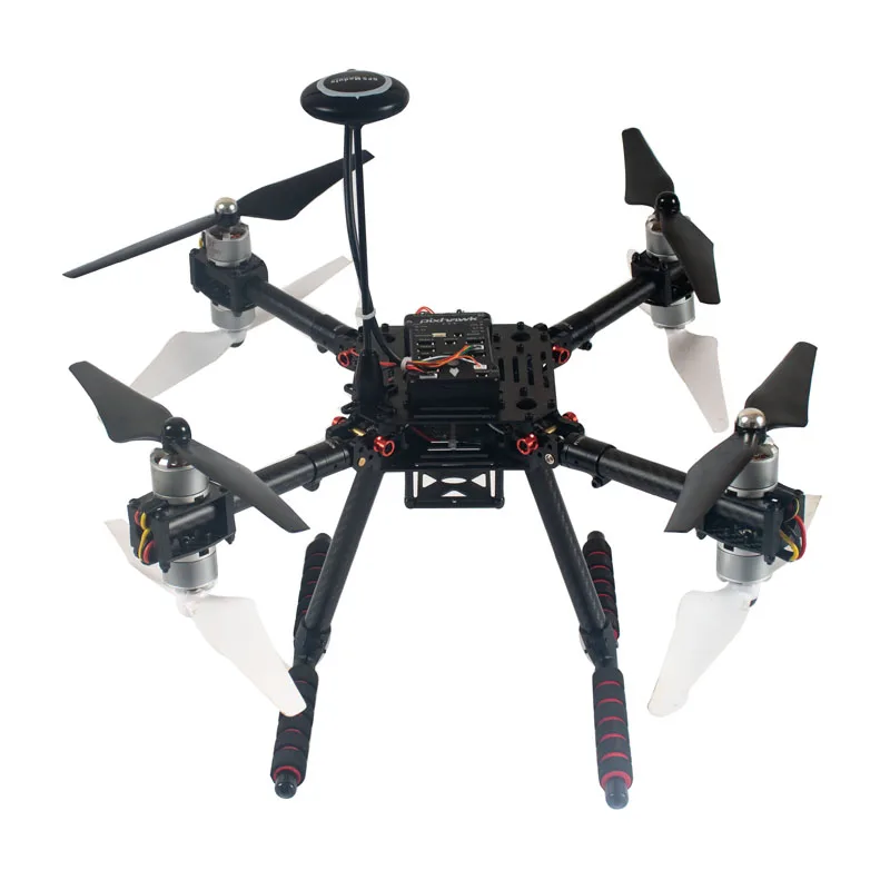 F450 PIXHAWK 6C PRO M9N Dual motor Flight FiberFrame Kit Ardupilot 100MW Radio T
