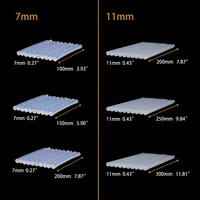 10Pcs 7mm/11mm Hot Melt Glue Stick Craft Hand Repair Tool For Heat Glue Gun High Viscosity Adhesive Stick Car Dent Removal 2