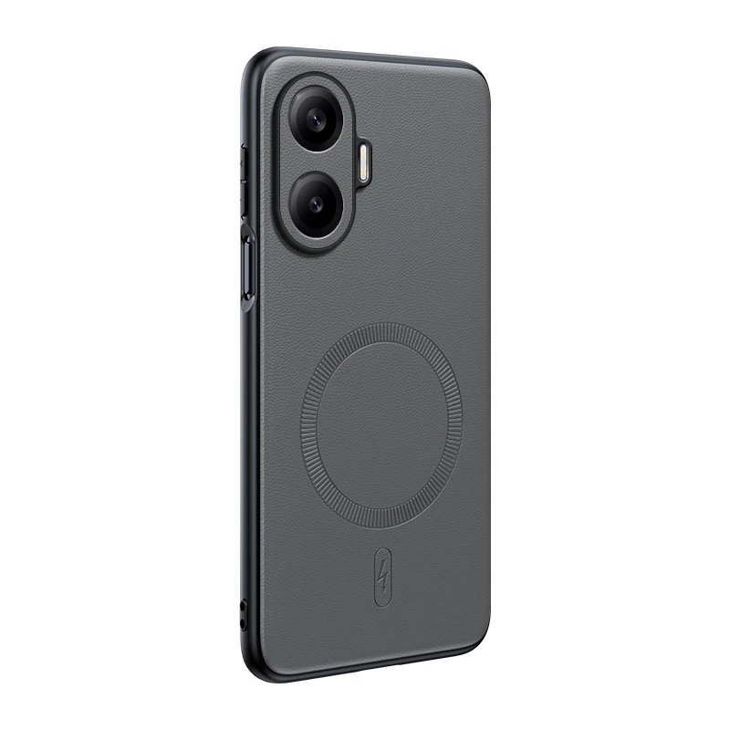 Für Poco F7 Fall Magnetische Leder Schild Abdeckung Hohe Qualität Anti-Fingerprint Nicht-Slip PC + TPU Fall für Poco F7 – Detail 1
