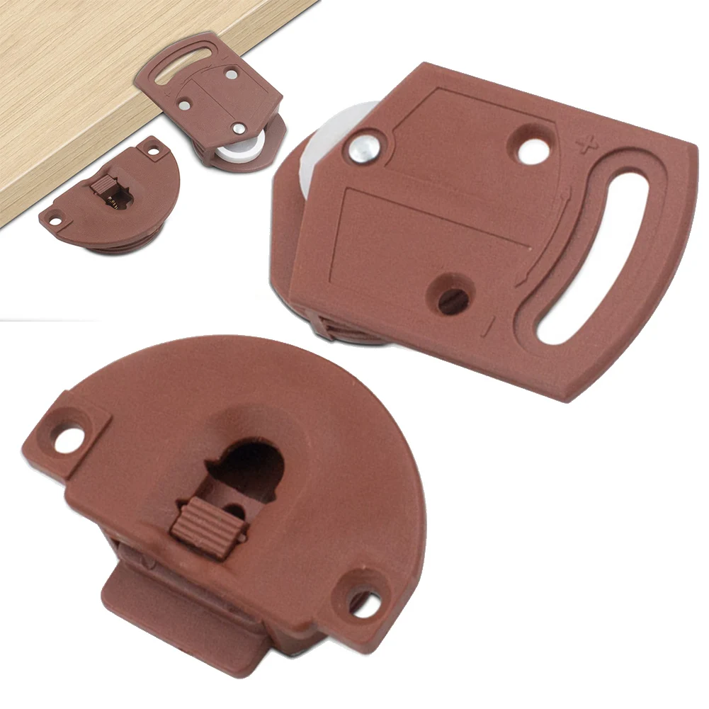 Sliding Door Roller Sliding Door Pulley 2pc Sliding Door Roller Vintage Style ABS Wheel Convenient Adjustable Design Provides Noiseless and Smooth