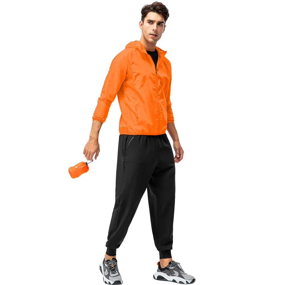 

Men and Women Skin Coats Breathable Quick-drying Coats Waterproof Outdoor Cycling Long-sleeved Jackets.