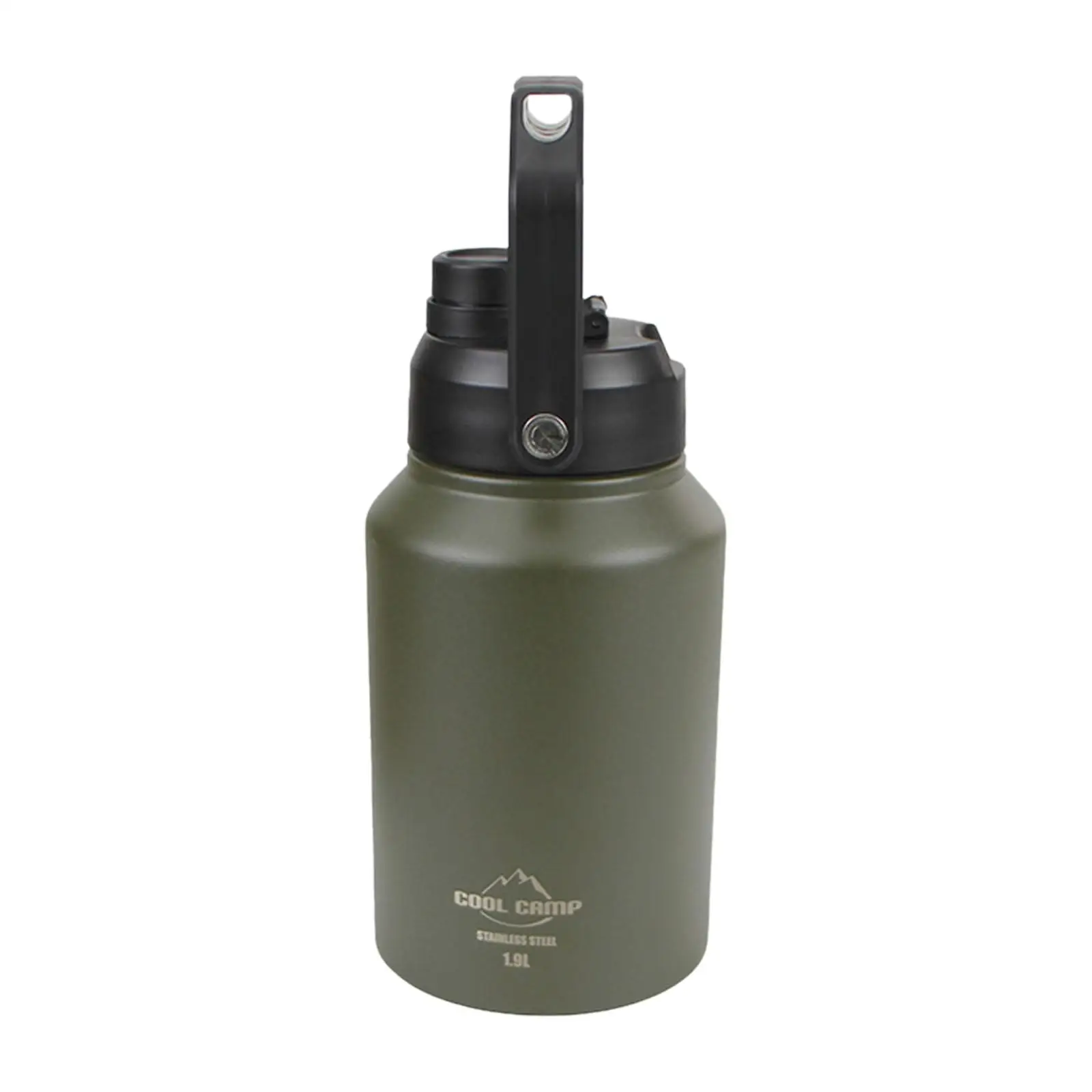 Gallon Insulated Water Bottle Large Capacity with Handle Lids Leakproof for Hot Cold Drinks for Hiking Gym Fishing Sports Party