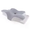 Memory Foam Pillows Butterfly Shaped Relaxing Cervical Slow Rebound Neck Pillow Pain Relief Sleeping Orthopedic Pillow Beding 6