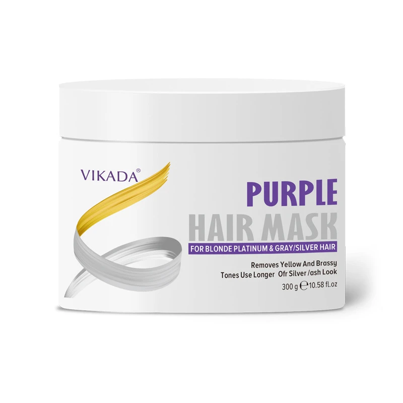 Keratin Violet Hair Mask Is Suitable For Blonde Platinum Bleached Silver Gray And Brass Hair To Remove Yellow Tones Reduce hair mask