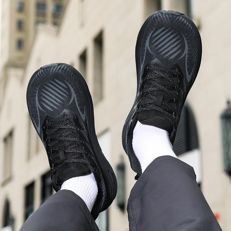 Neue Männer Laufschuhe Tenis Mode Casual Schuhe Müßiggänger Outdoor Atmungsaktiv Männlichen Freizeit Sport Turnschuhe Jogging Luxus Schuhe – Detail 8