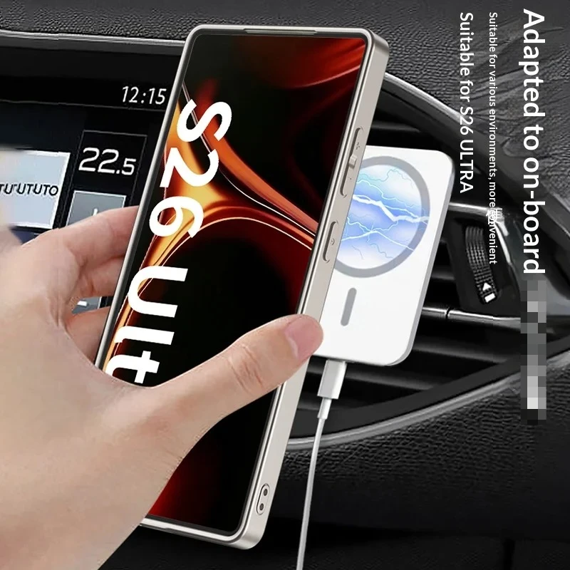 Rotating Magnetic Stand Phone Case with Soft Bumper PU Leather Shockproof Cover