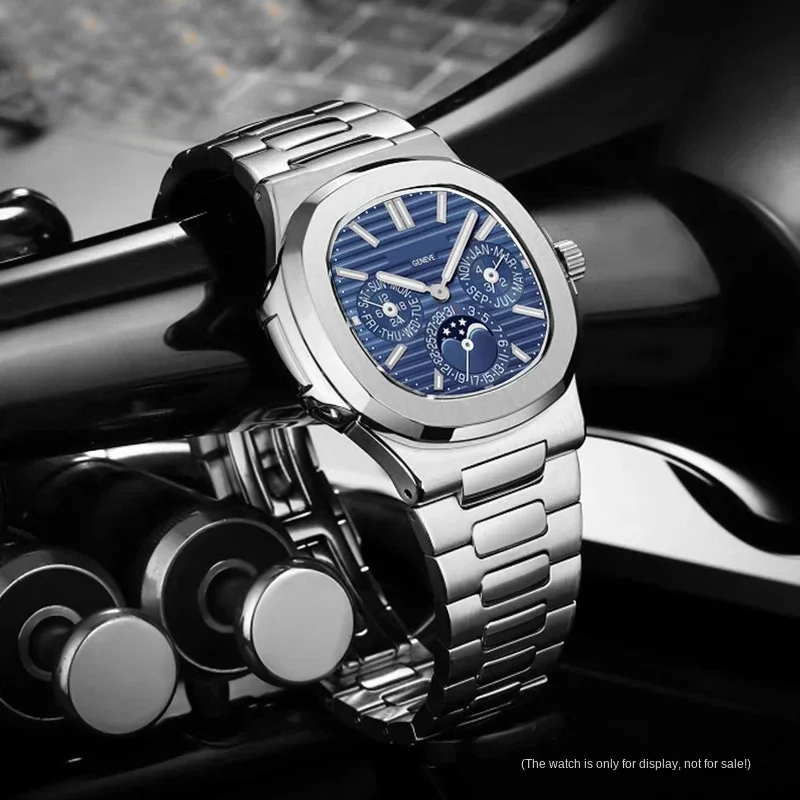 حزام إكسسوارات الساعة لـ Patek Philippe Nautilus 5...