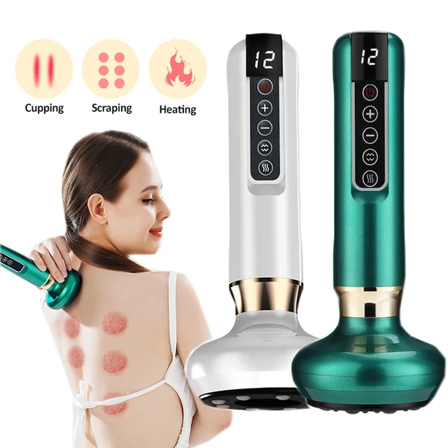 Intelligent Suction Medical Cupping Set Beauty Massager Glass Jars Anti Cellulite Cupping Vacuum Slimming Guasha Massage 1