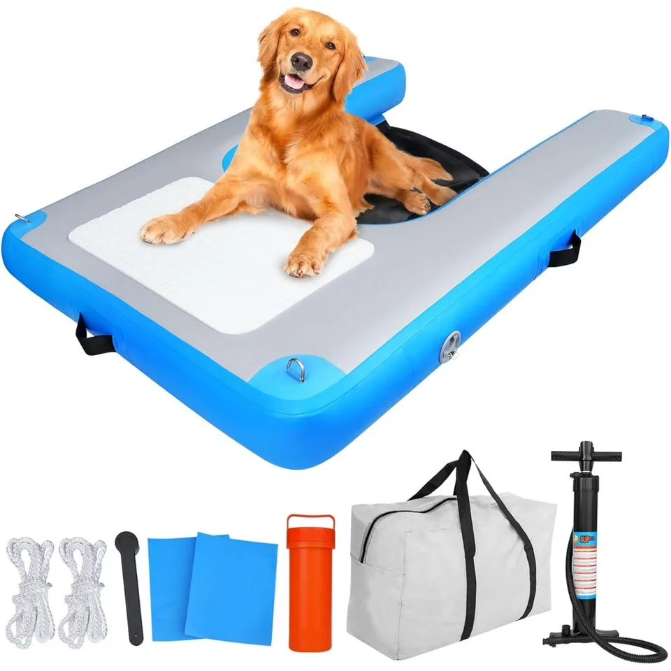 Inflatable Dog Ramp for Safe Water Access