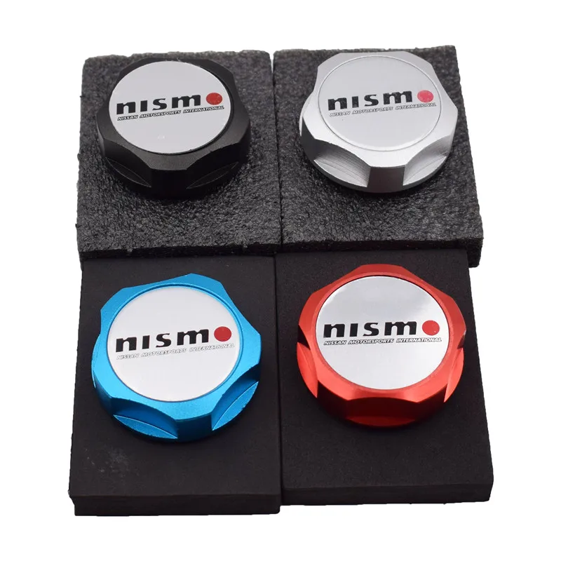 Nismo CNC Aluminum Engine Oil Tank Cap Cover For Nissan fuel tank cover fuel tank cap oil fuel cap