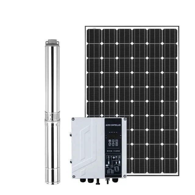 

solar pump system for agriculture irrigation with AC/DC automatic switching controller