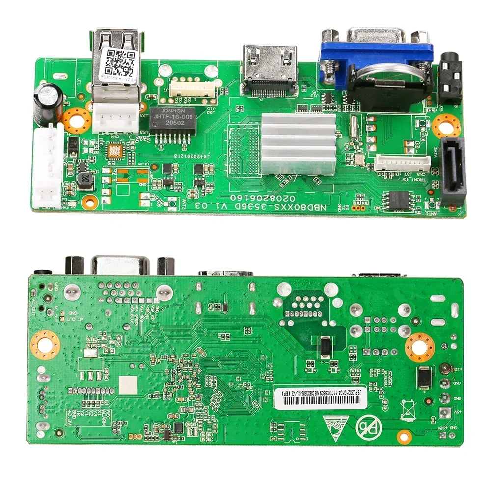 Network Video Recorder XMeye 4ch 8ch 4K 5MP POE NVR Face Recognition