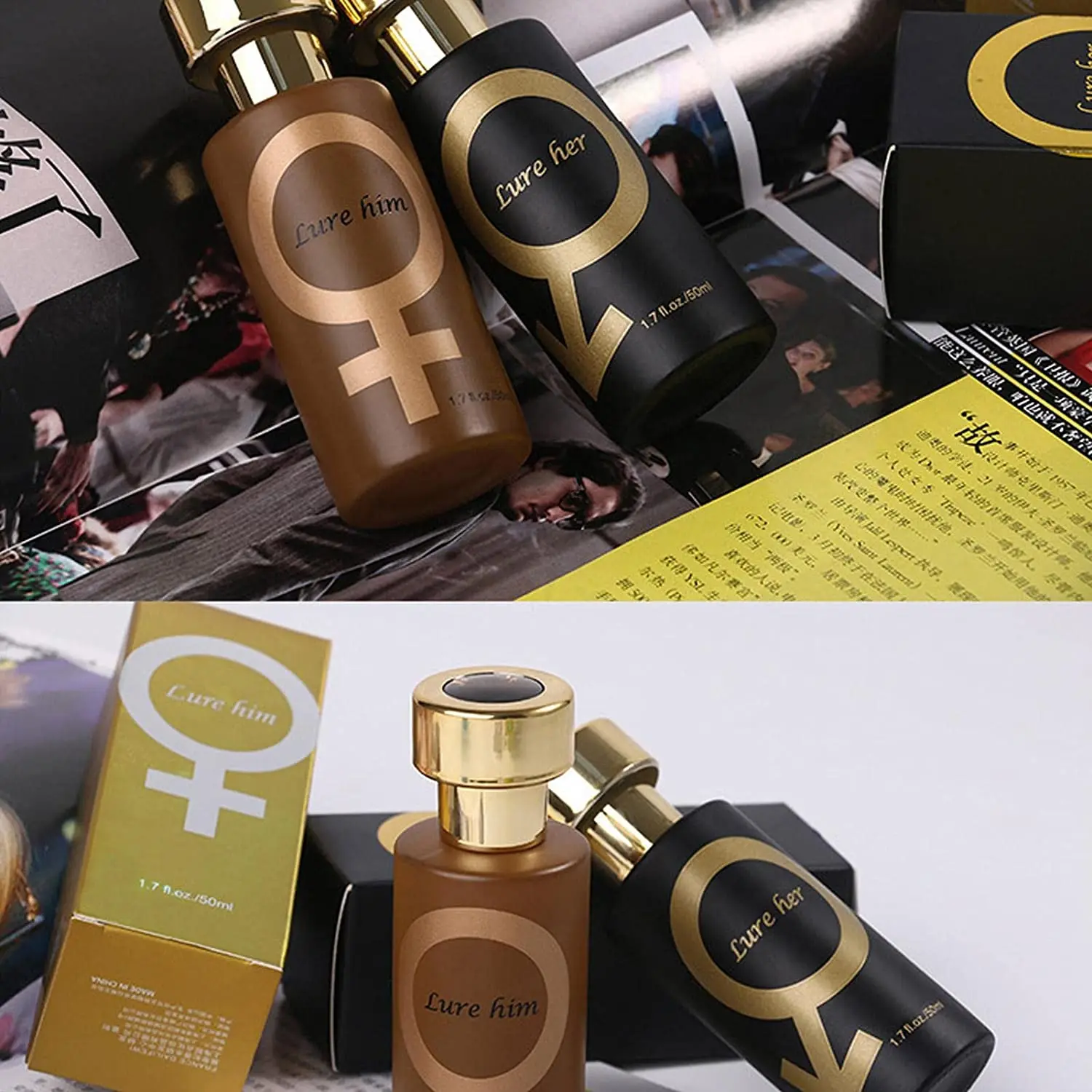 Lure Her Perfume for Men, Lure Her Cologne for Men, Long Lasting Golden  Lure Pheromone Perfume, Neolure Perfume, Pheromone Colog - AliExpress