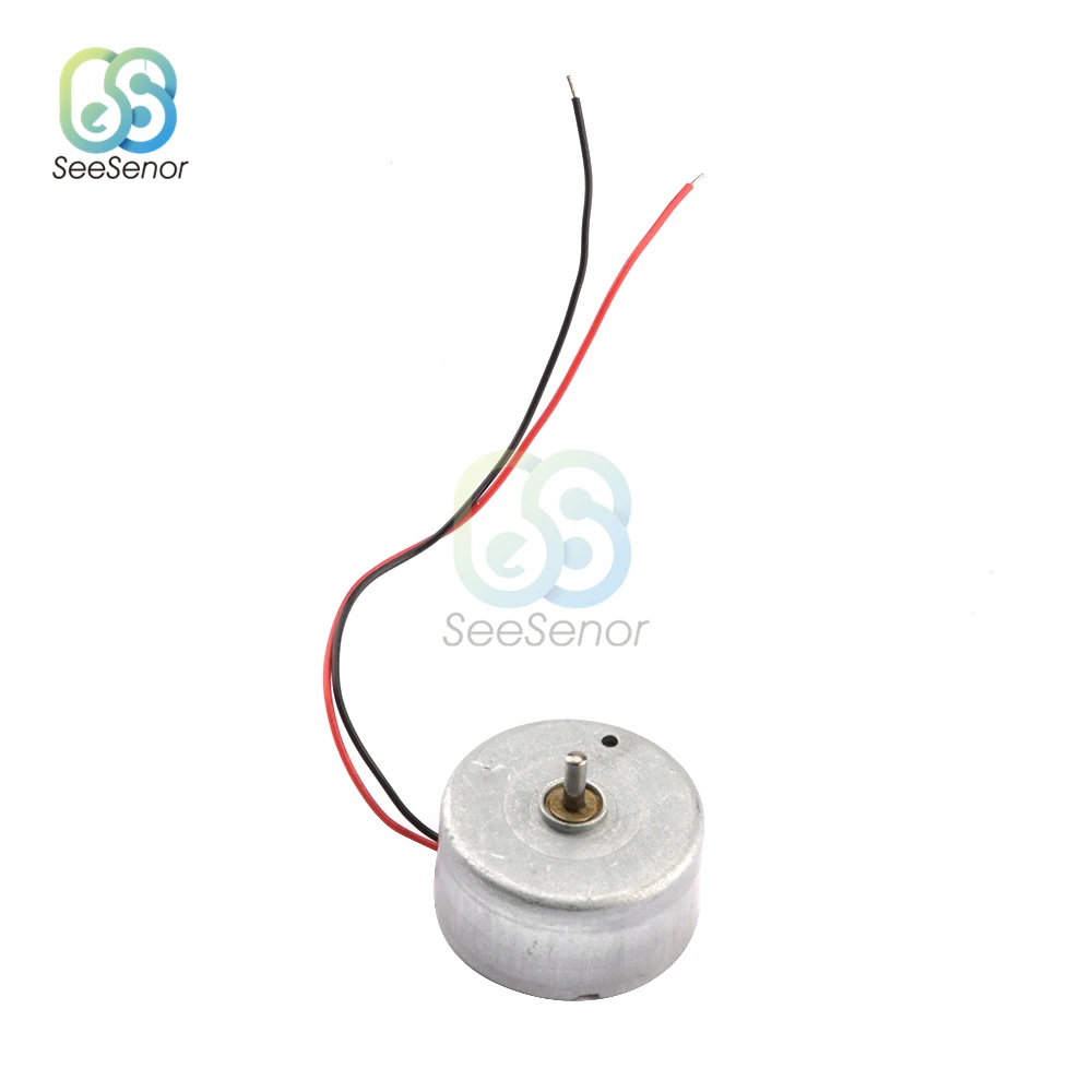 Lcuihong-Motori 5pcs 300 Micro Motor, Dimensioni ridotte con Basso Motore a Bassa velocità e Torque 300 Mini Micro Motore, per Hobby Fai-da-Te, Parti del Driver Fai-da-Te