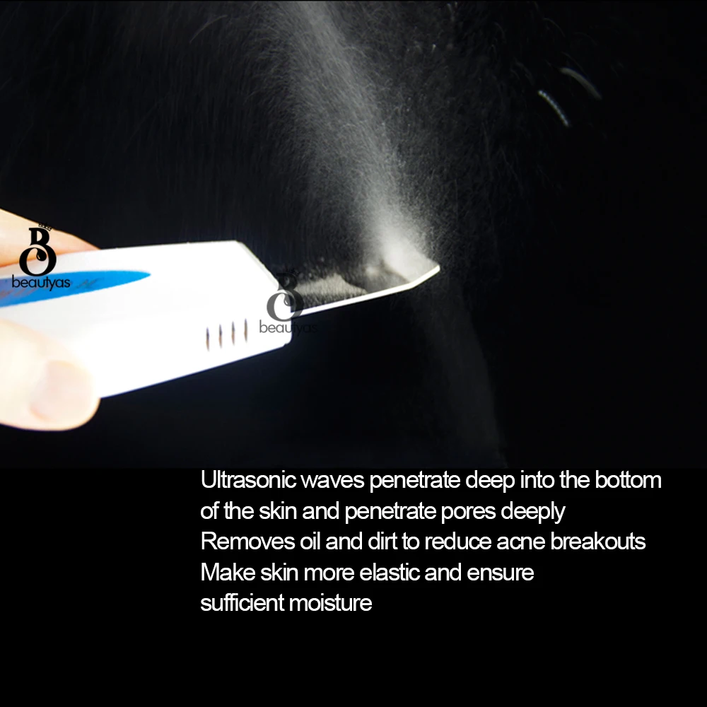 Ultrasonic Face Skin Scrubber Blackhead Acne Spots Removal Facial Dirt Peeling Cleaner Beauty Care Spa Lifting massager