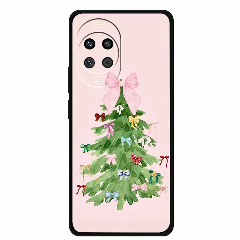 Festive Cartoon Christmas Soft TPU Phone Case - Fun & Durable Bumper Cover