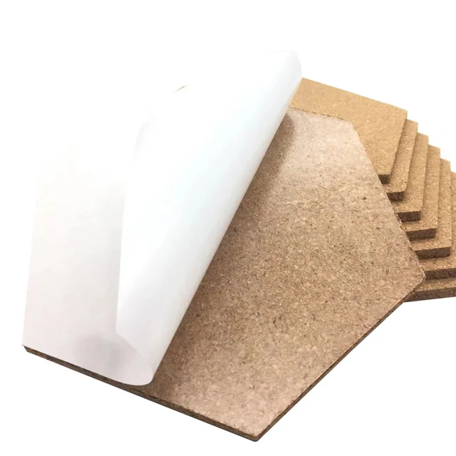 4Pcs Önmaga Ragasztó Többfunkciós Otthoni Fa Dekoráció Fali Üzenet Rajz Bulletin Keret Fotó Háttér Matricák Parafa Tábla - Image 6