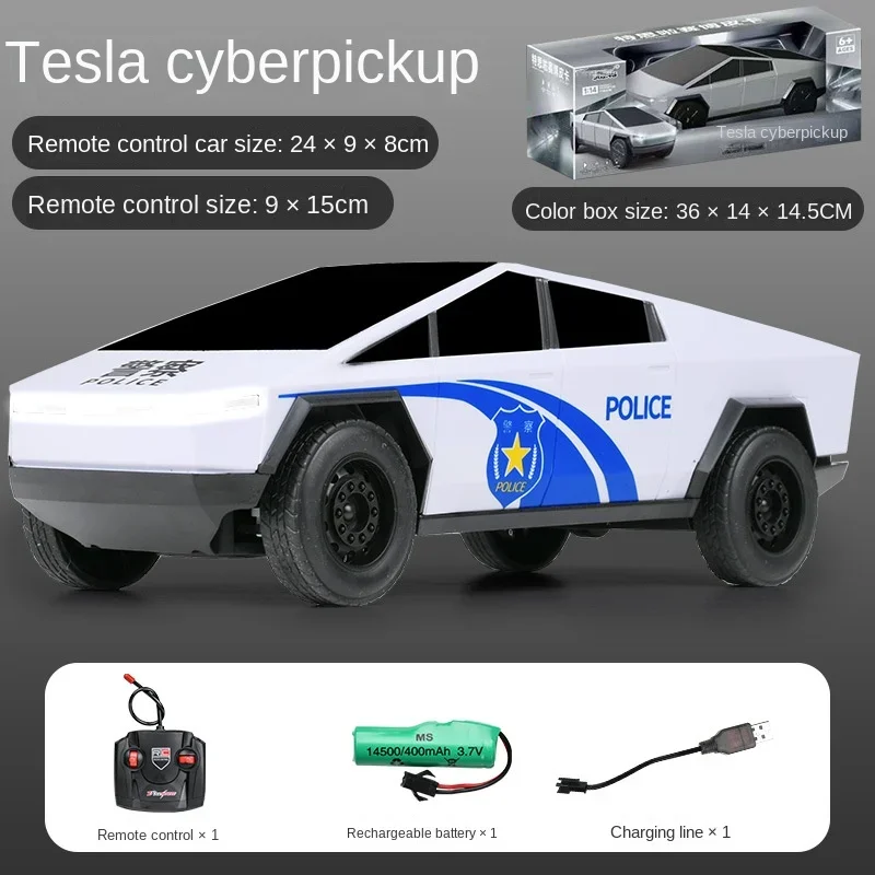 Explosive Cyberpickup electric cool remote control car Tesla remote control  children's toys wholesale stall large birthday gift 6