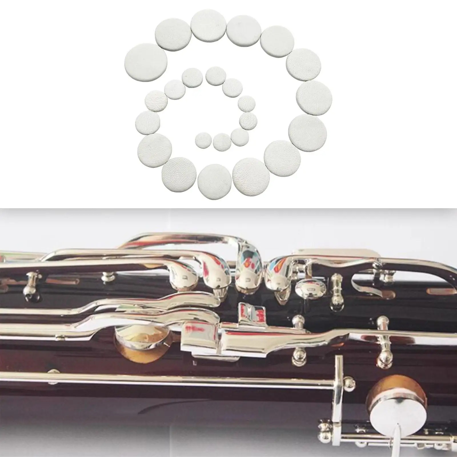 Sound Holes Mat Portable with Multi Size Bassoon Pad DIY Enthusiasts Players Sound Holes Mat Portable with Multi Size Bassoon Pad DIY Enthusiasts Players