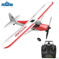 Sport Cub 500 RC Plane 2.4G 4 CH One-Key Aerobatic RC Airplane EPP Foam RC Glider Aircraft RTF 761-4 Fighter Boys Toys Gifts 1