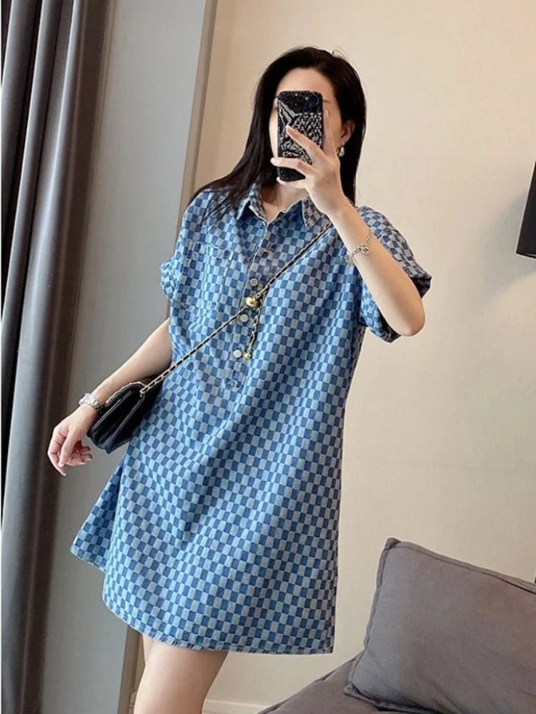 

Женское платье, мягкие женские платья, свободные джинсовые пляжные платья, распродажа, модные летние элегантные роскошные шикарные красивые трендовые платья Xxl, 2024